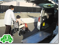 簡単に乗り降りできます